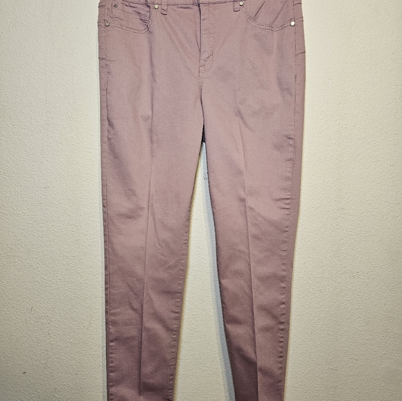 Seven7 Jeans Women’s size 12 Booty Shaper Pink Pants - Picture 1 of 16